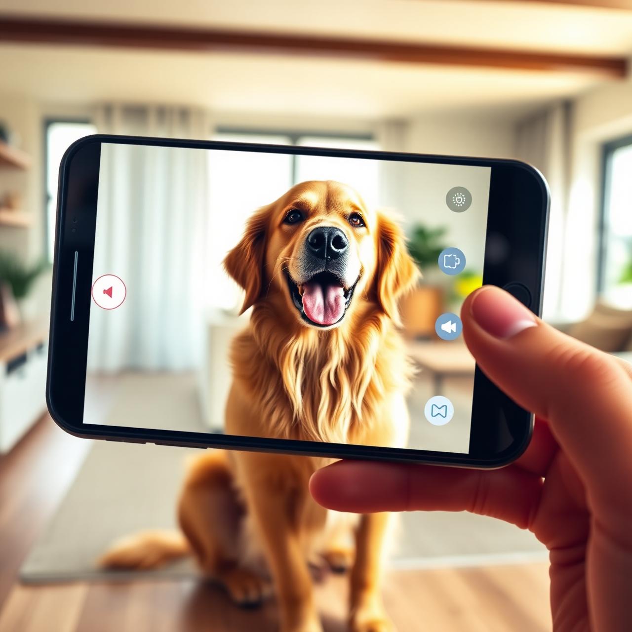 Mira a tu mascota desde el celular con cámara de seguridad